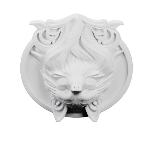 Декоративный львиный голова