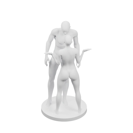 Два человека в эмоциональном конфликте