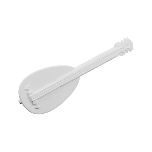 Инструмент с тонким корпусом и грифом