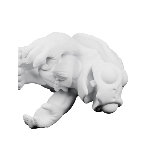 Статуэтка сидящего животного