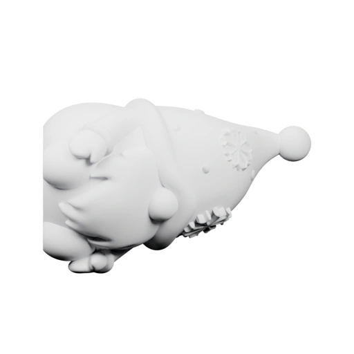 Спящий гном в шляпе