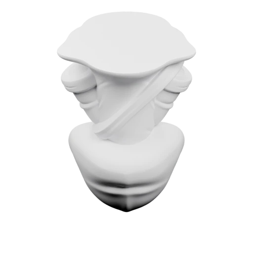 Скульптура с головой и телом