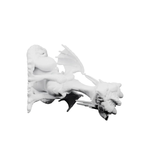 Маленький дракон с крыльями