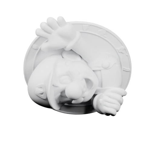 Мария в круге, с руками вверх