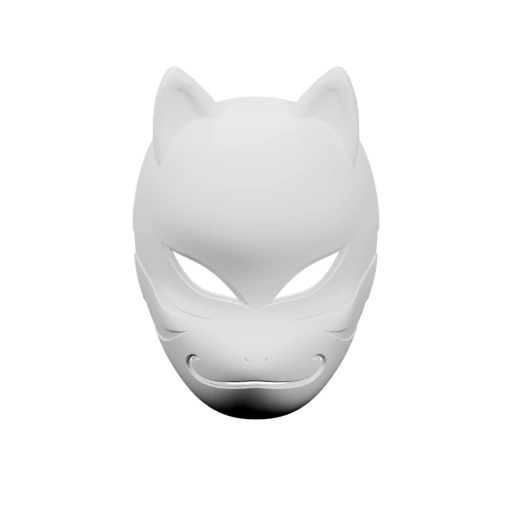 Маска с ушками и глазами