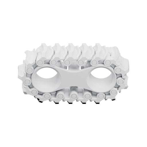 Маска с зубчатым дизайном