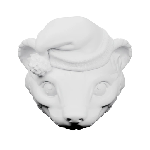 Маска животного с кепкой