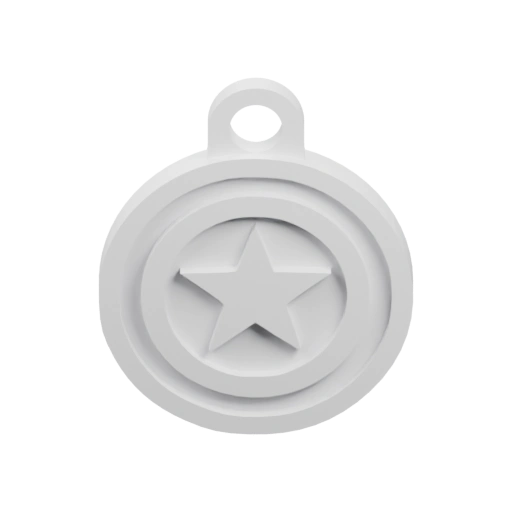 Медаль с звездой в центре