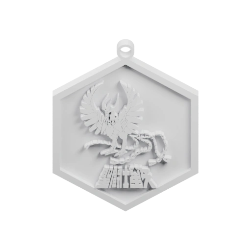 Медаль с изображением феникса