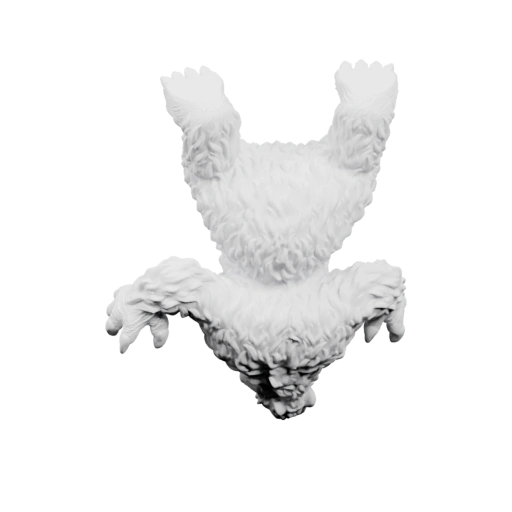 Медведь стоит на задних лапах