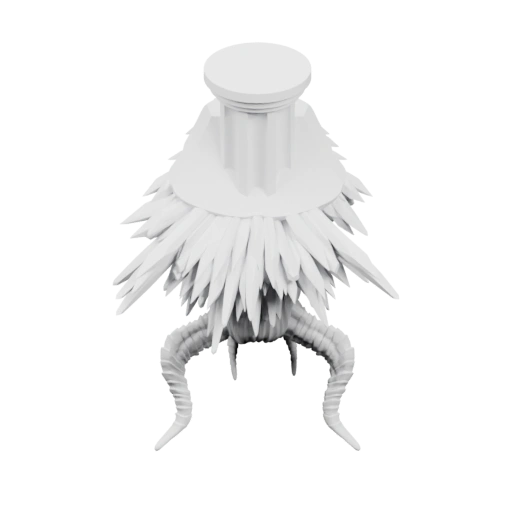 Демон с шипами и кольцом