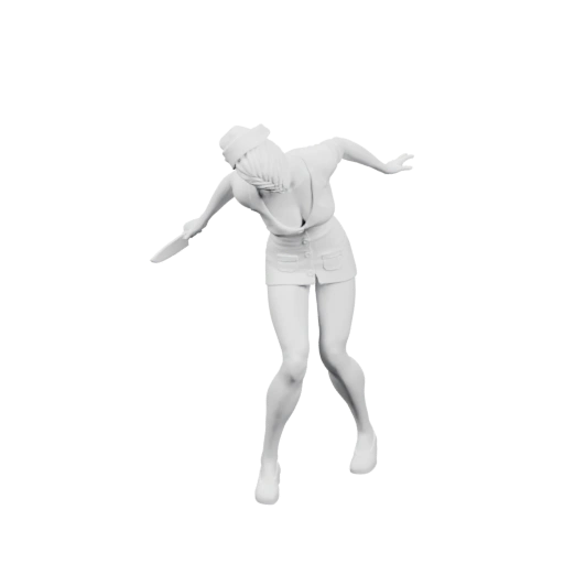 Женщина в униформе