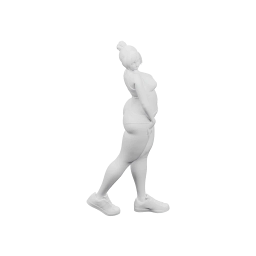 Персонаж в движении