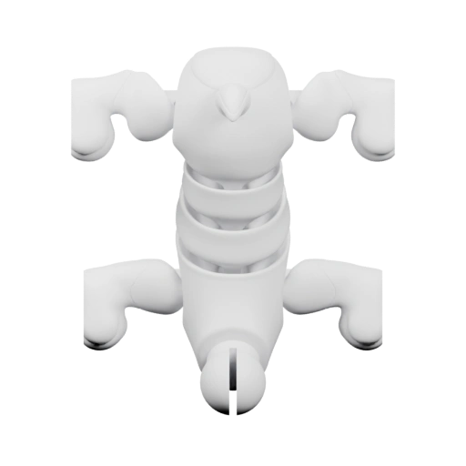 Механический объект с симметричной конструкцией