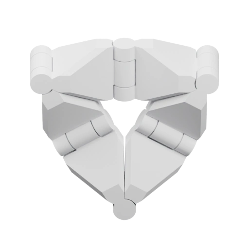 Симметричный щит с подвижными элементами