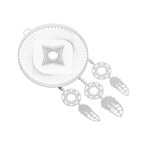 Декоративный снаряд с перьями