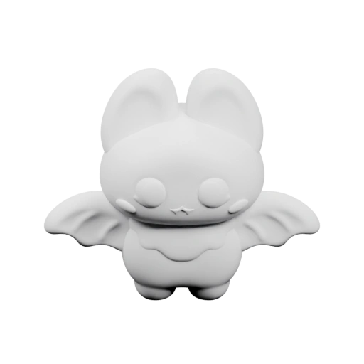 Милая фигурка с крыльями и ушками