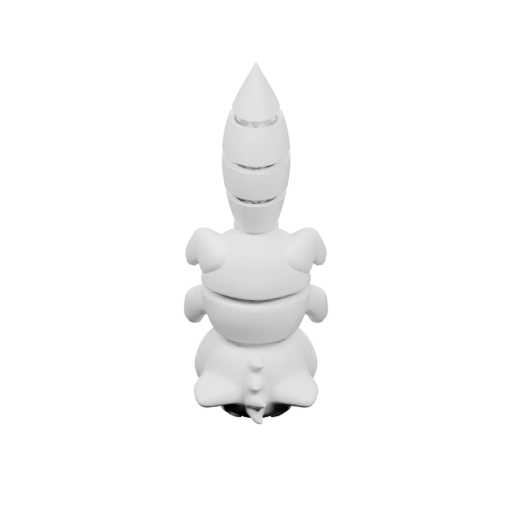 Стильный миниатюрный персонаж