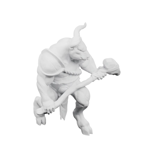 Мышь с копьем и молотом