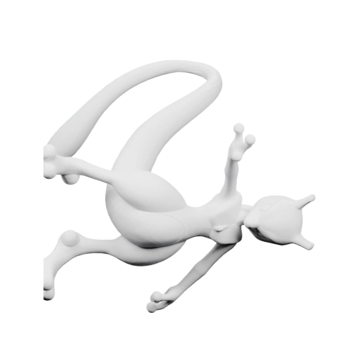 Статуя в динамичной позе