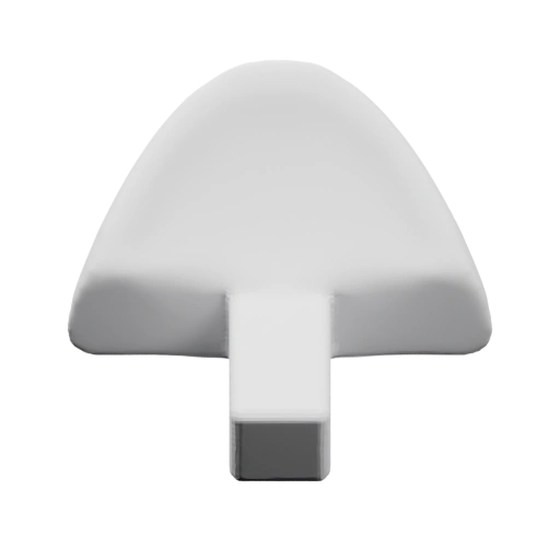 Гриб с шляпкой и ножкой