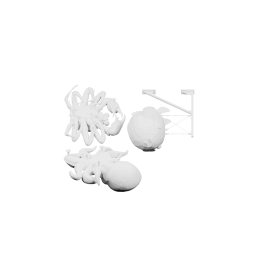 Скелеты морских животных