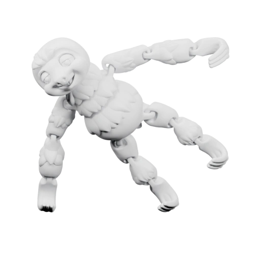Детская фигурка в динамичной позе
