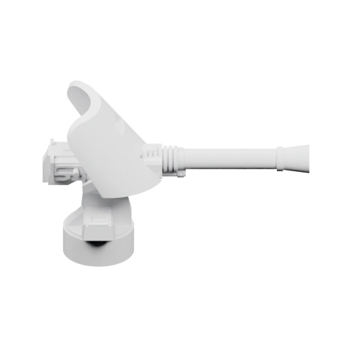 Пушка с поворотным механизмом