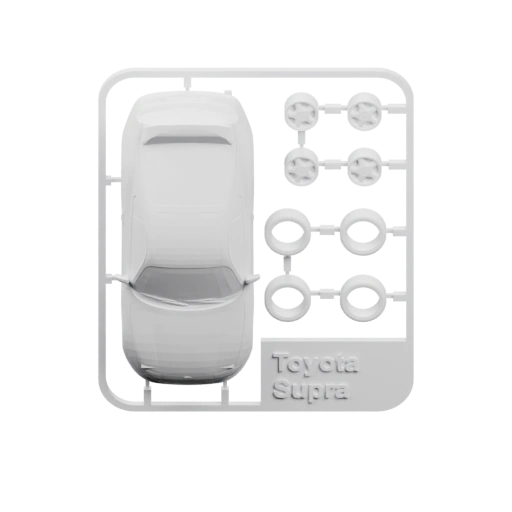 автомобиля на пластиковой основе