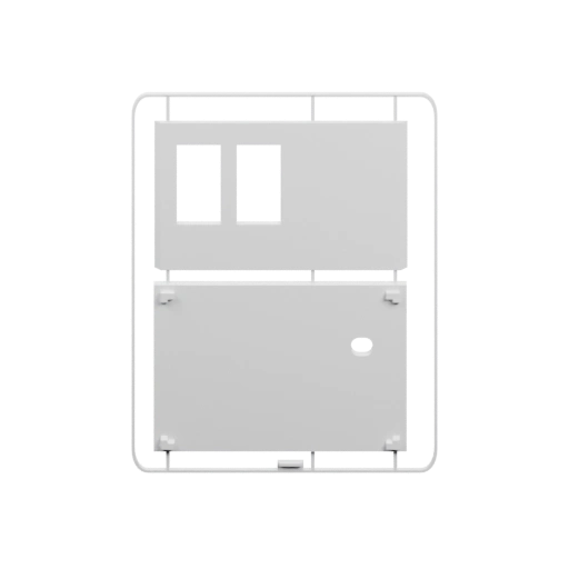 Дверь с двумя отверстиями