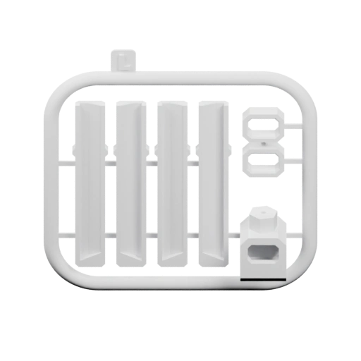 Модульный каркас с отверстиями