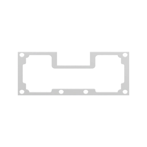 Узел с отверстиями и фиксаторами