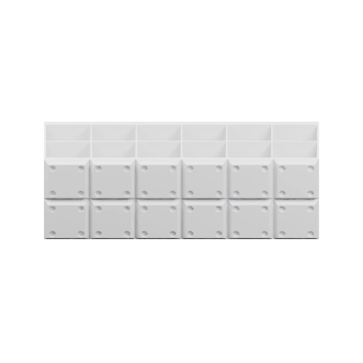 Модульный шкаф с отсеками