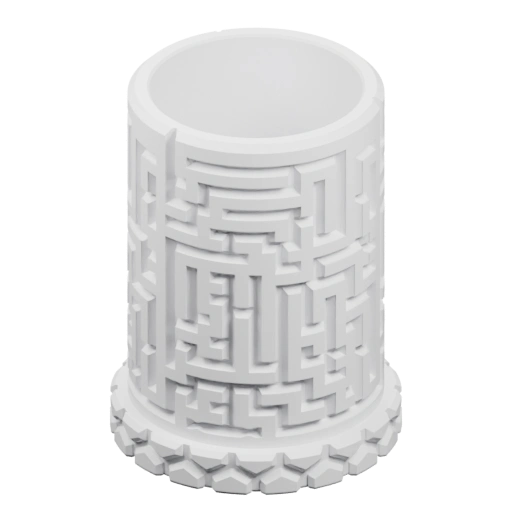 Цилиндрический объект с узором