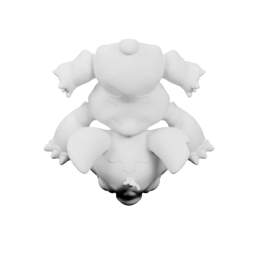 Статуя монстра