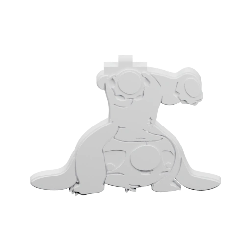 Стилизованная фигурка монстра