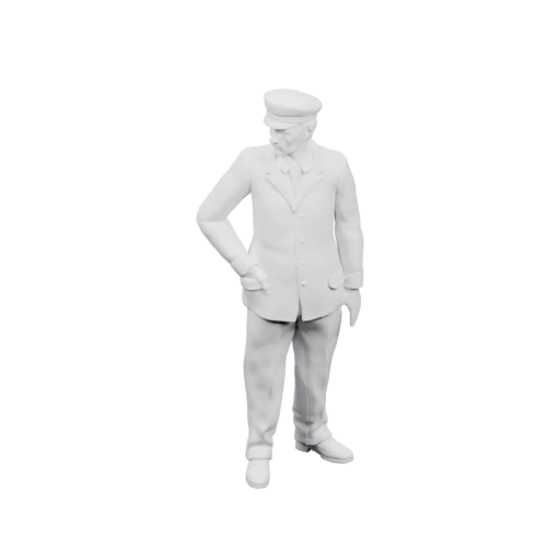 Офицер в форменной одежде