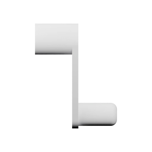 Нота с вертикальным стержнем