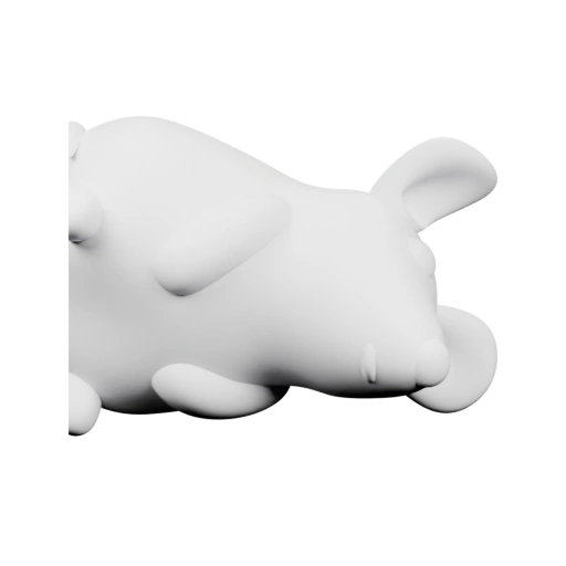 Спящая мышь в позе