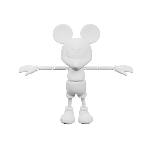 Мышь в стиле 3D