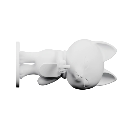 Мышь в позе сна