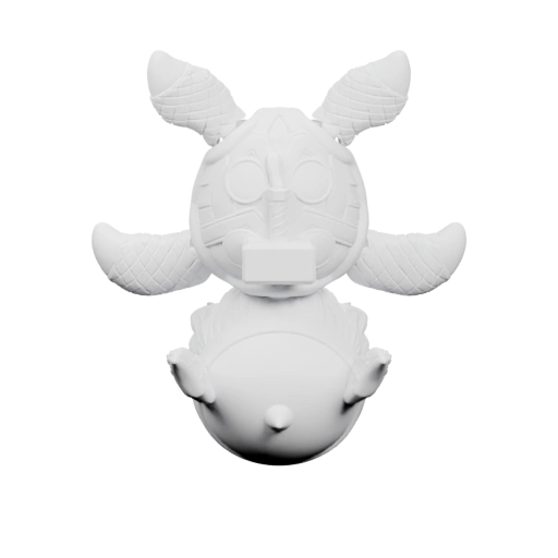 Статуэтка с крыльями и ушами