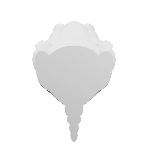 Мягкая игуана с плавными формами