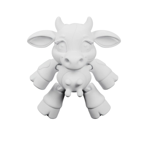 Мягкая корова с ушами