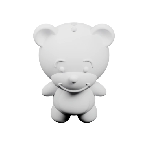 Медвежонок с цветком