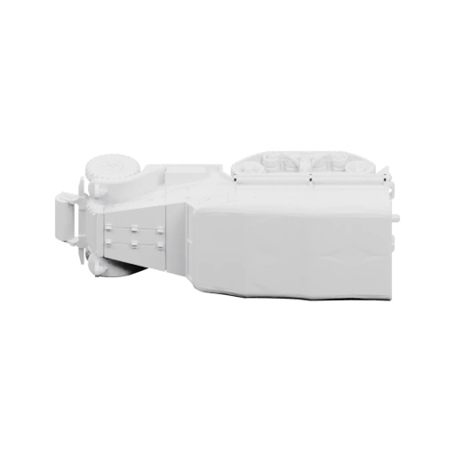 Тяговый автомобиль с бронированным корпусом