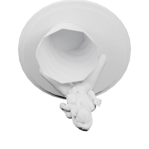 Фигурка в круглом отверстии