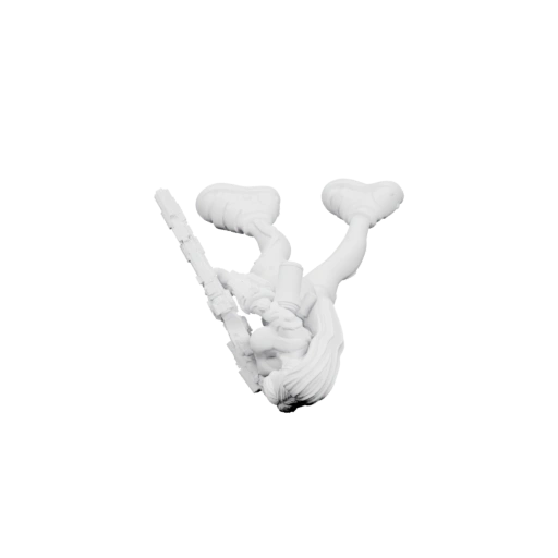 Фигура в динамичной позе