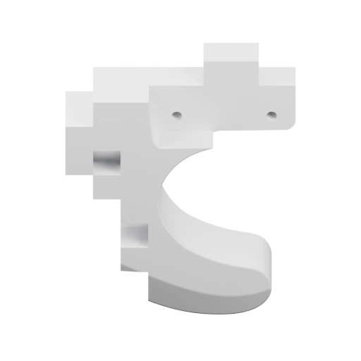 Нижняя часть рога