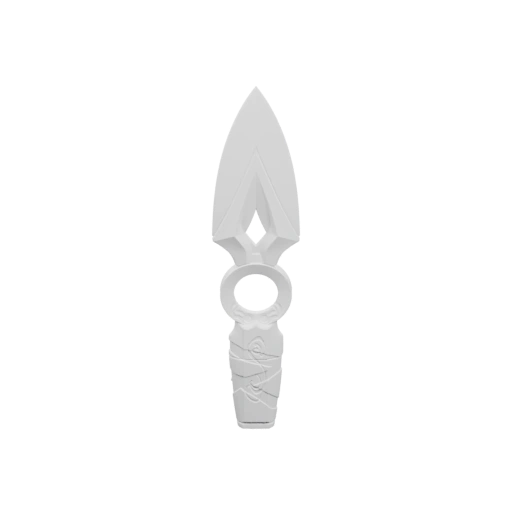 Нож с характерным дизайном